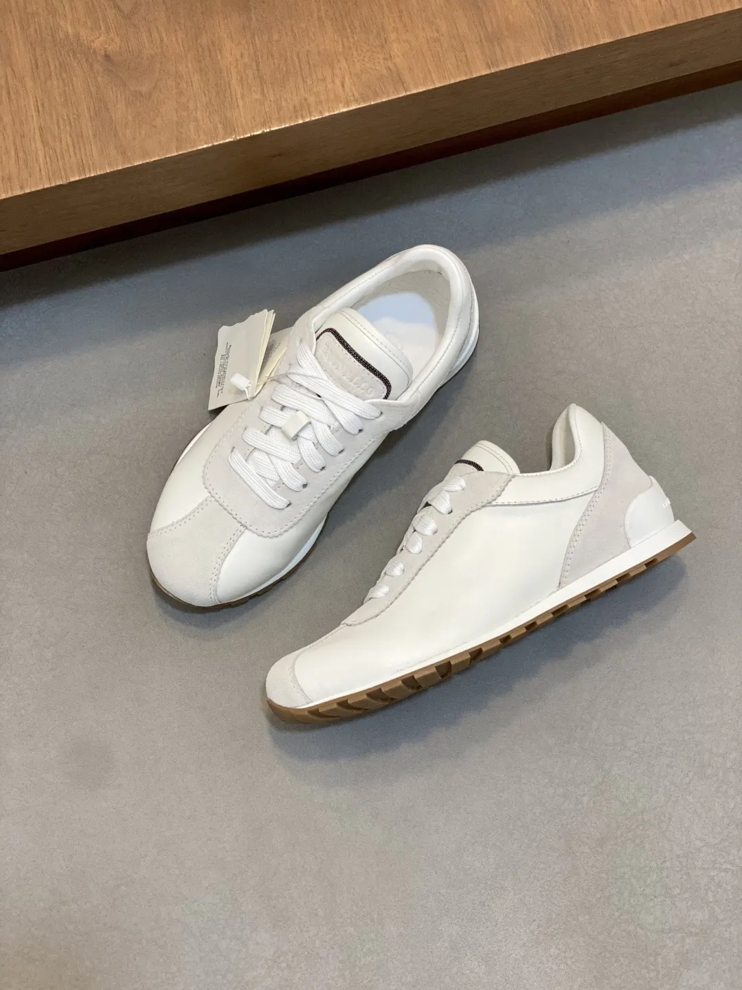 Brunello Cucinelli SS White Sneakers Casual Versatile Image 5 Brunello Cucinelli SS White Sneakers Casual Versatile Image 5