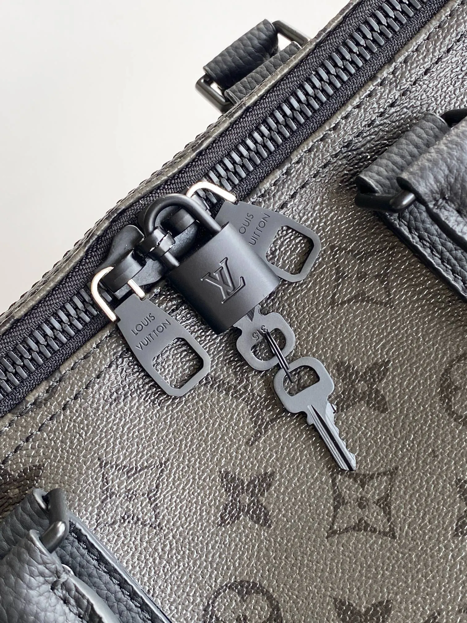 Keepall 灰色 牛皮 旅行袋 大容量旅行款