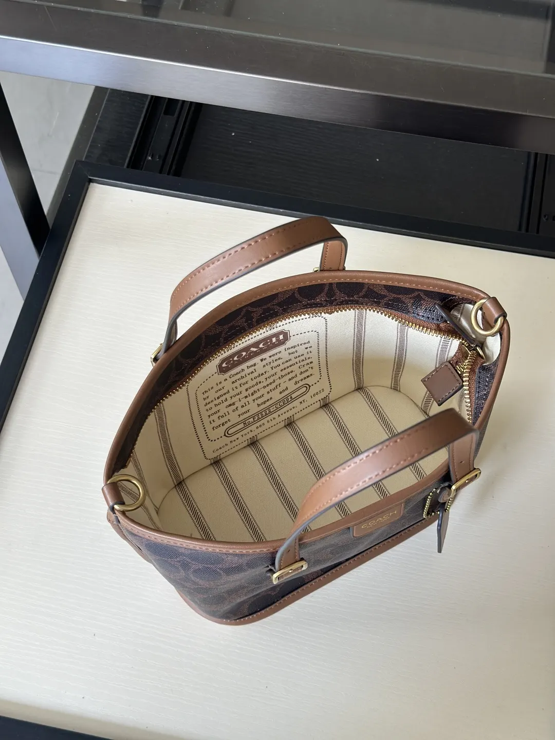Brown Tote Bag
