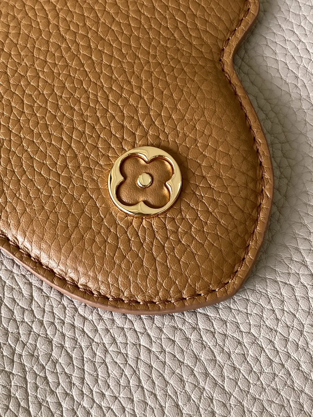 Louis Vuitton Brown Organizer Pouch Travel Leather