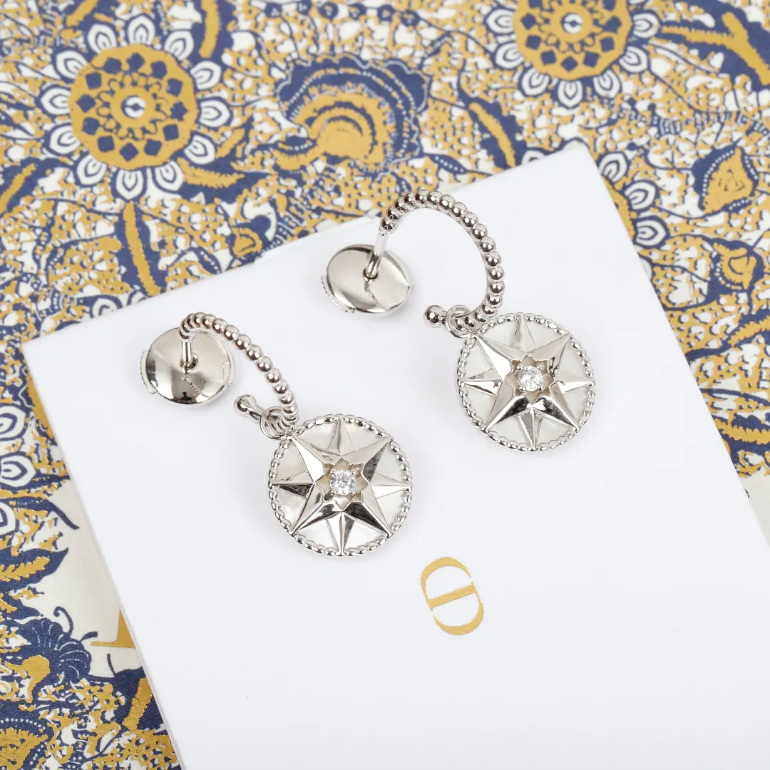 Dior Oblique蓝色礼盒耳饰套装