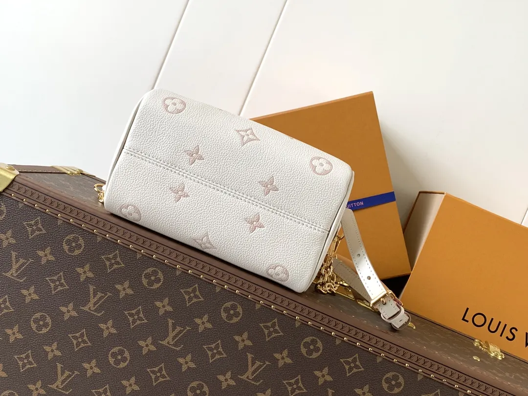 LV Speedy 棕色老花毛绒链条包 秋冬单肩斜挎款｜ORBUYBAG 岚奢包高端时尚精品