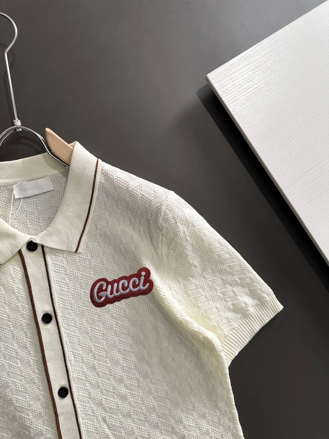 Gucci 刺绣 纯棉 针织衫 质感针织款
