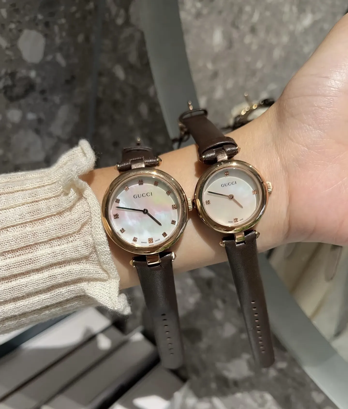 Gucci 牛皮 盒 顺丰包邮 值得信赖」 爆 手表 经典腕表款