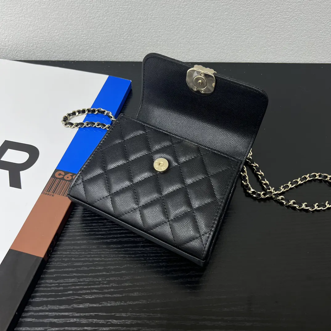 Chanel Cowhide Kelly Handle Bag Hand Crossbody