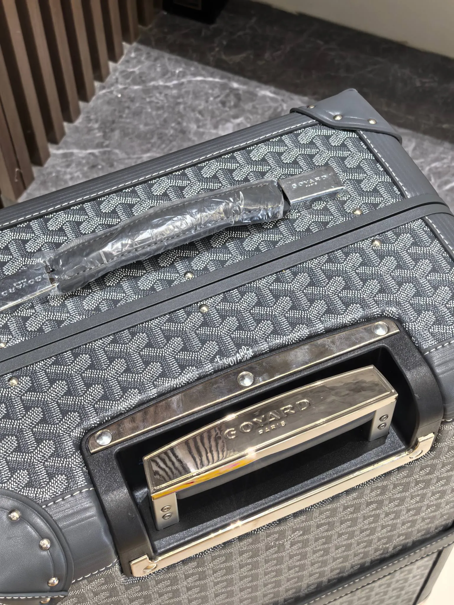 Goyard 戈雅 寸登机箱 全手工精心打造 行李箱 旅行拉杆款 輕便出行款