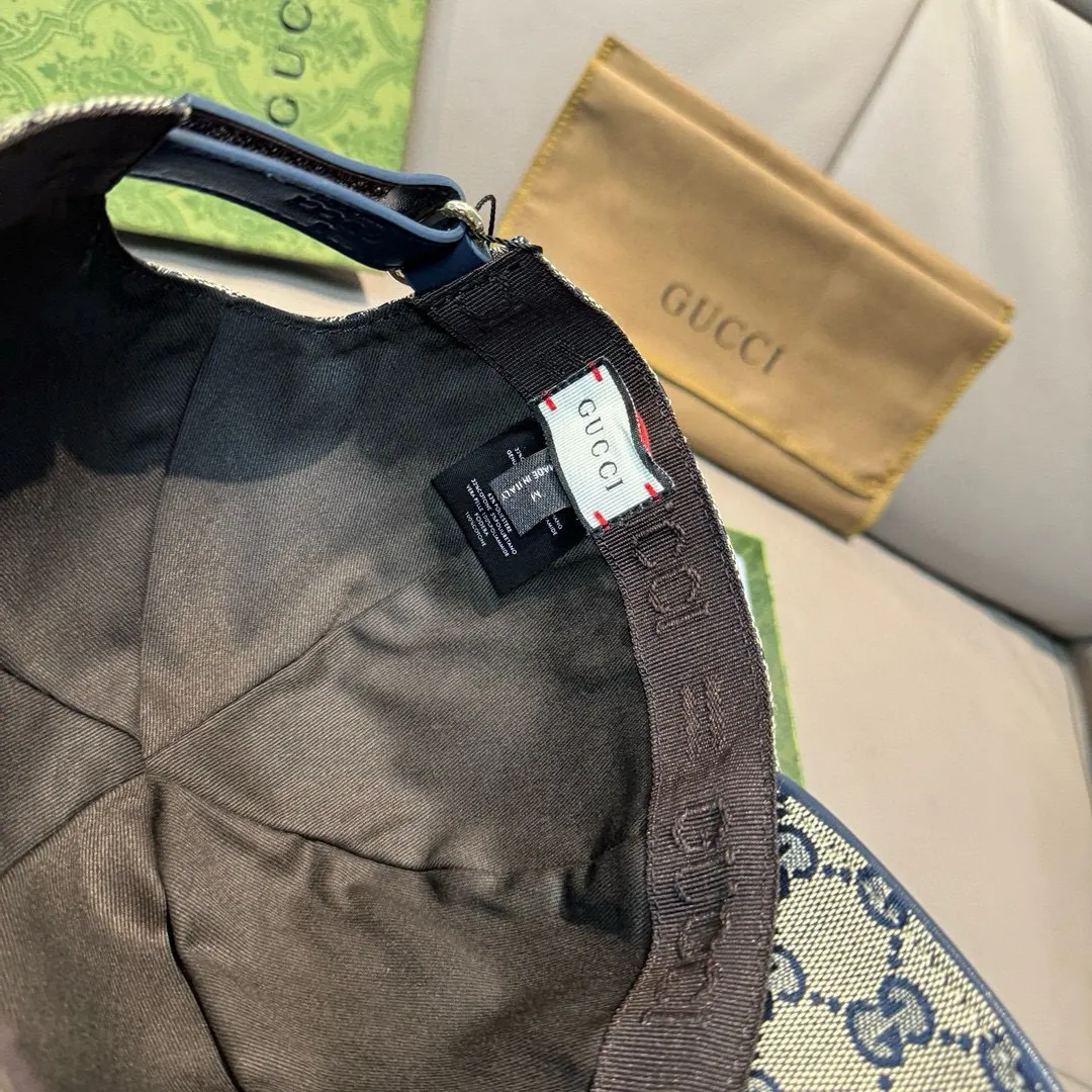 Gucci 牛皮 棒球帽 日常休闲