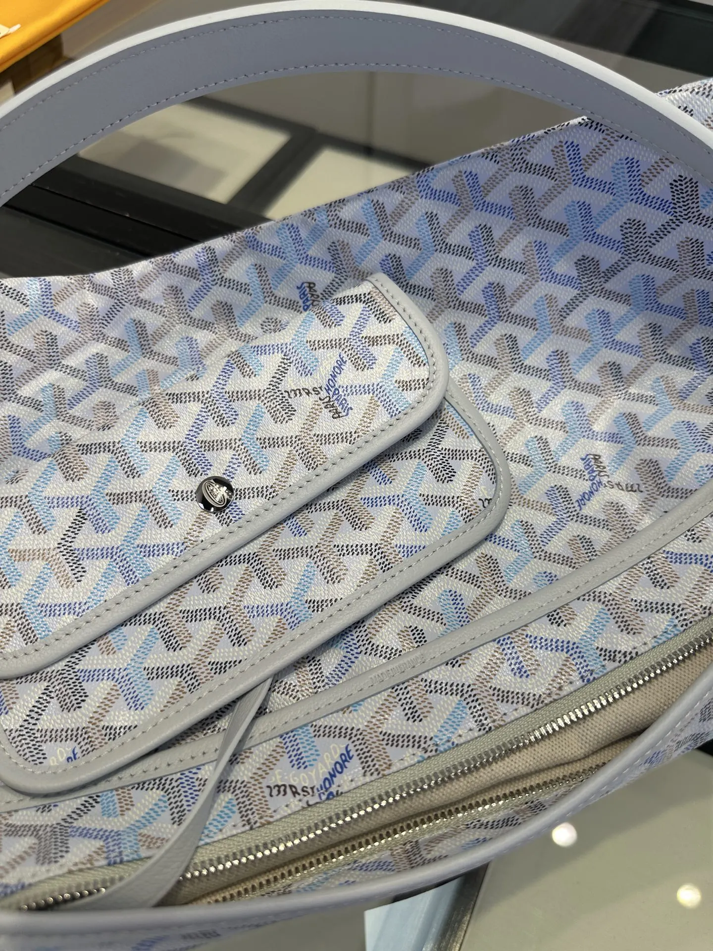 Goyard Hobo 老花 帆布 腋下包 复古腋下背款