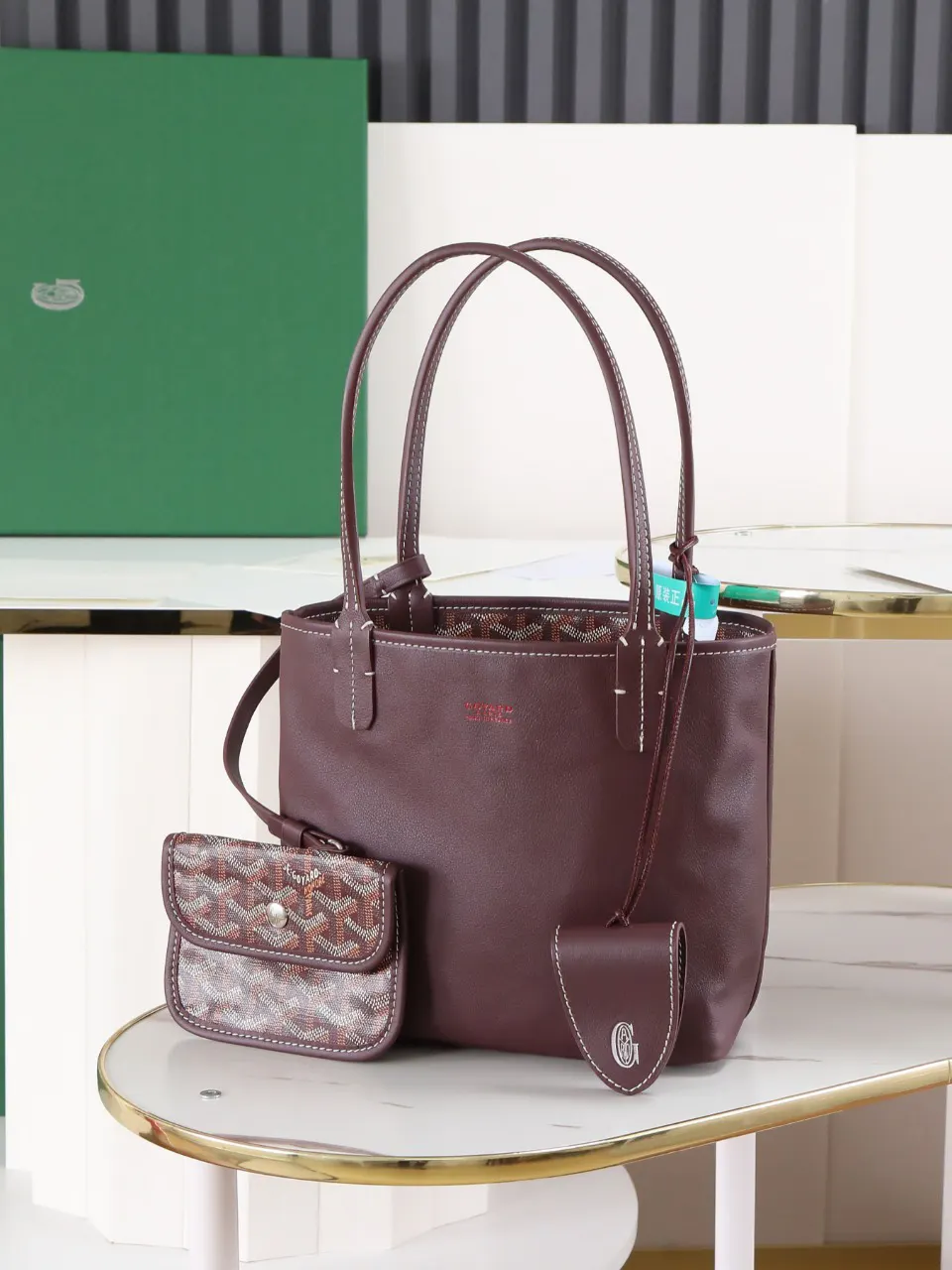 Goyard 小牛皮 手提包 通勤手提款