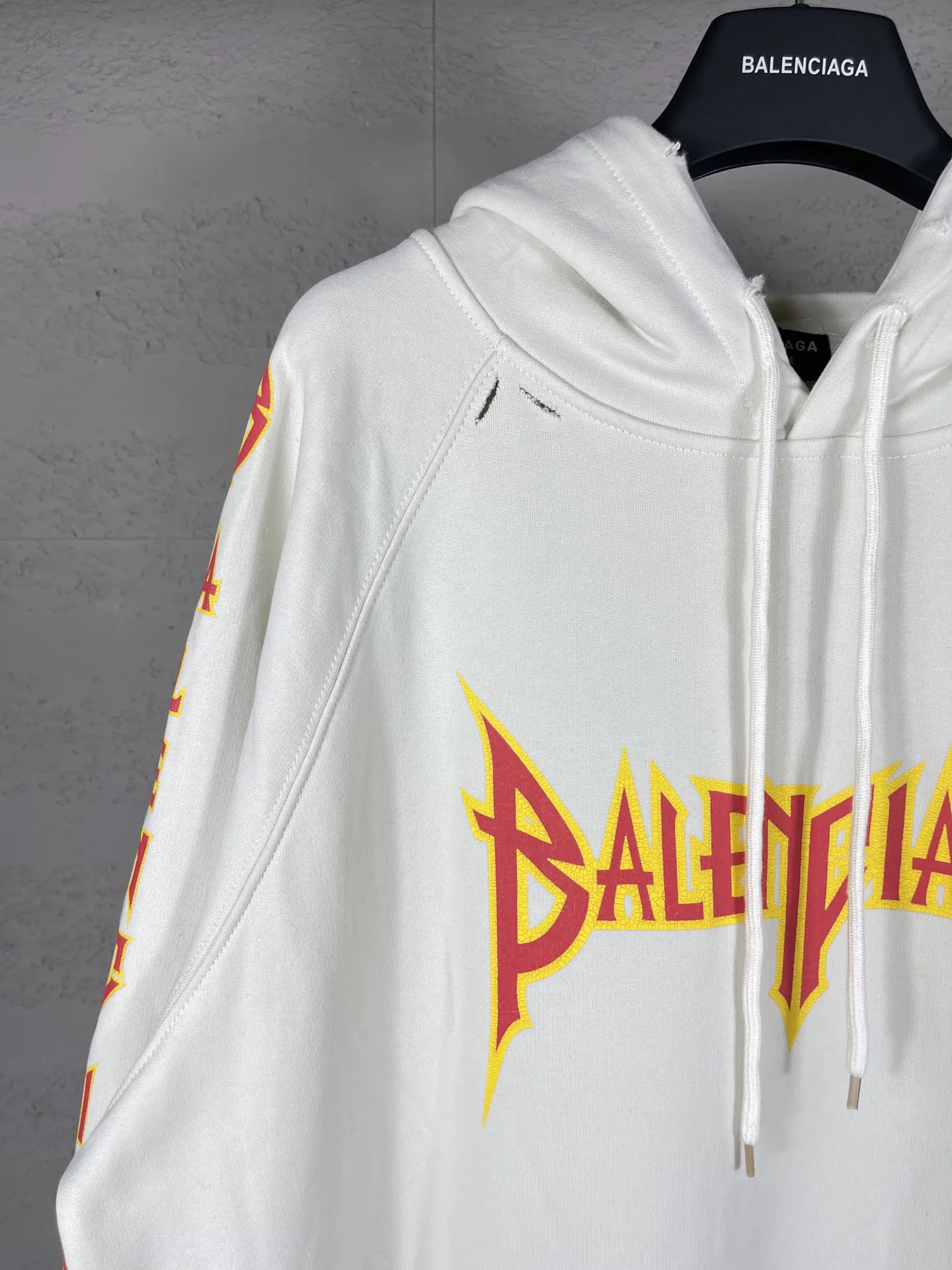 Balenciaga 白色 印花 衛衣