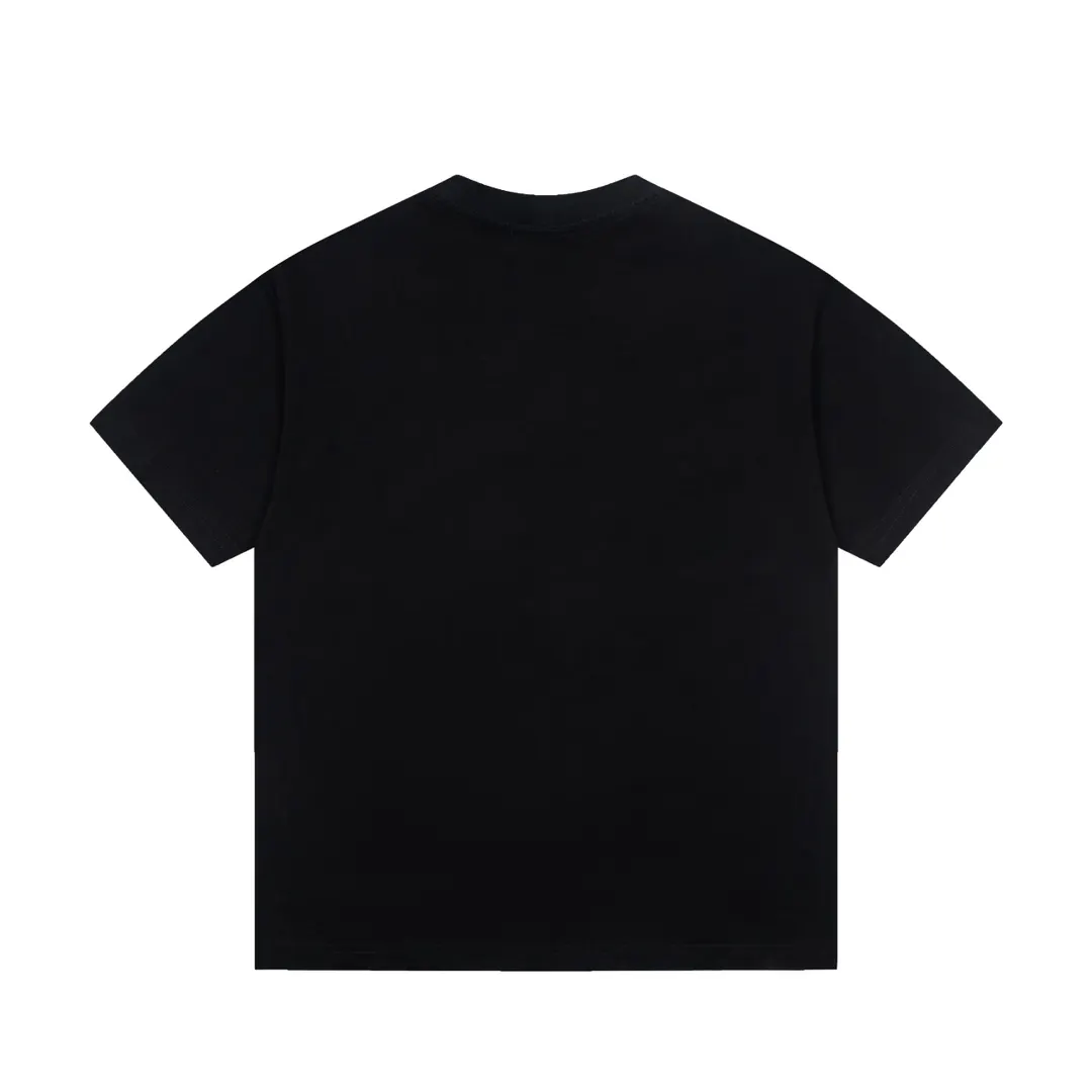 Balenciaga 黑色 短袖T恤 宽松休闲