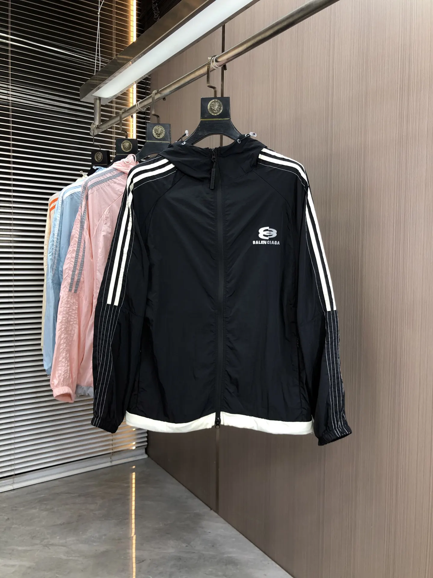 Balenciaga Hoodie Sweatshirt Black