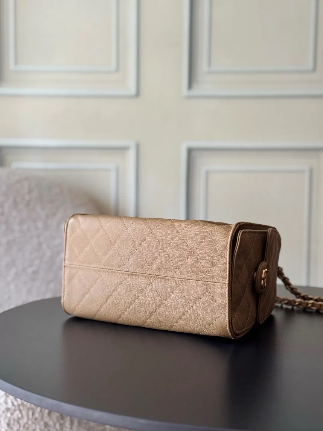 CHANEL Hobo 背景～区别于市场普通货 法国 腋下包 复古腋下背款