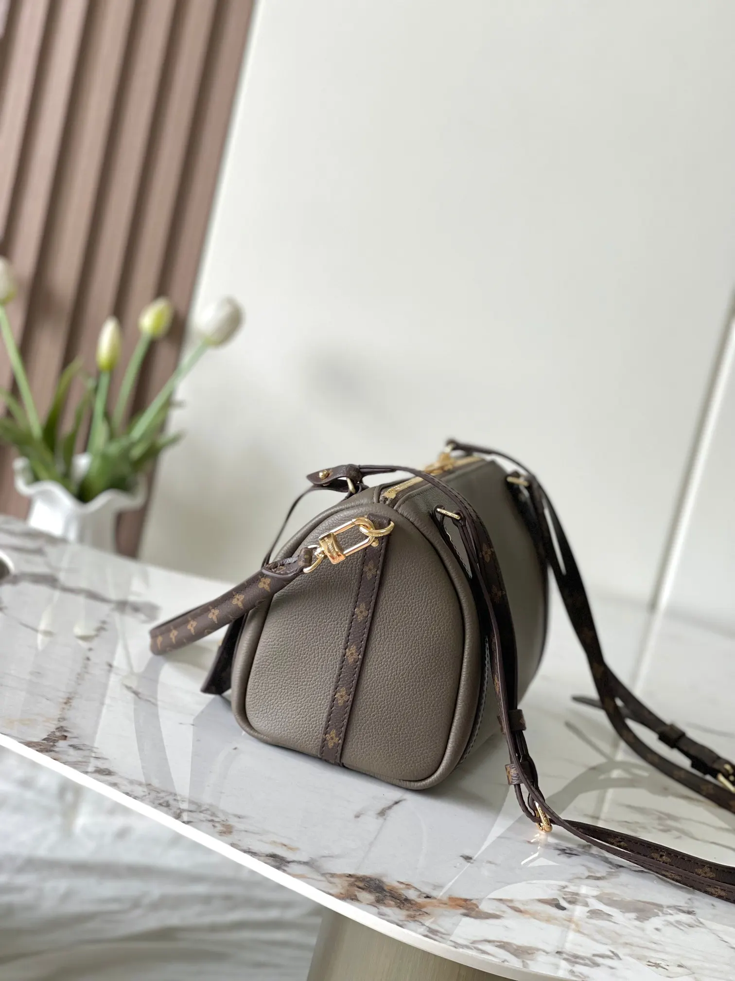 Louis Vuitton Black Fashion Item Travel Leather