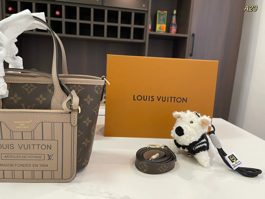 Louis Vuitton Monogram Bucket Bag Casual Leather