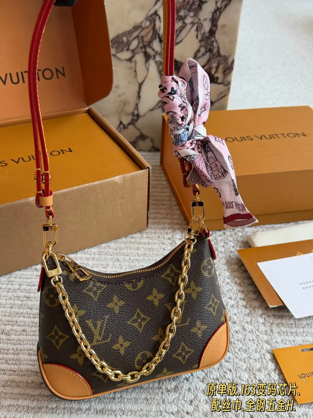 Monogram Crossbody Bag Lightweight