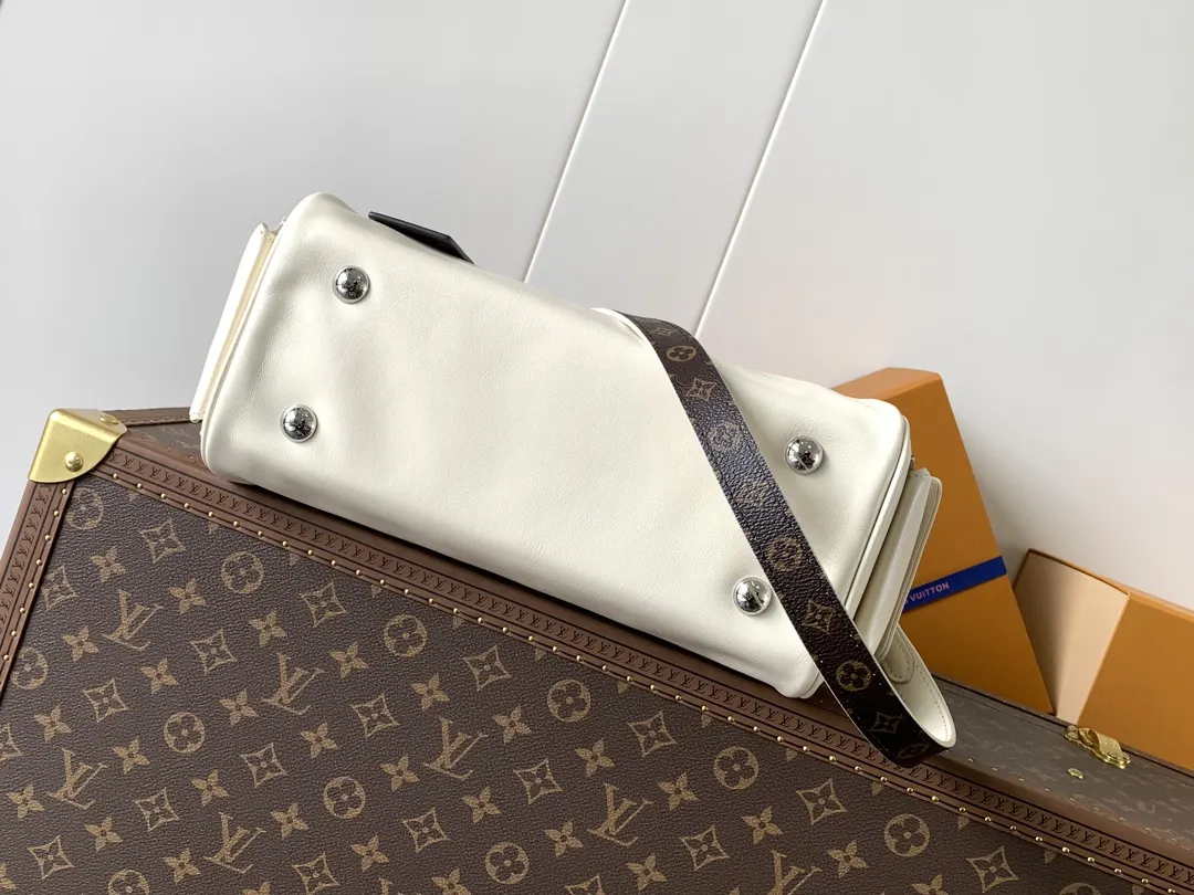 Louis Vuitton Black Organizer Pouch Travel Leather