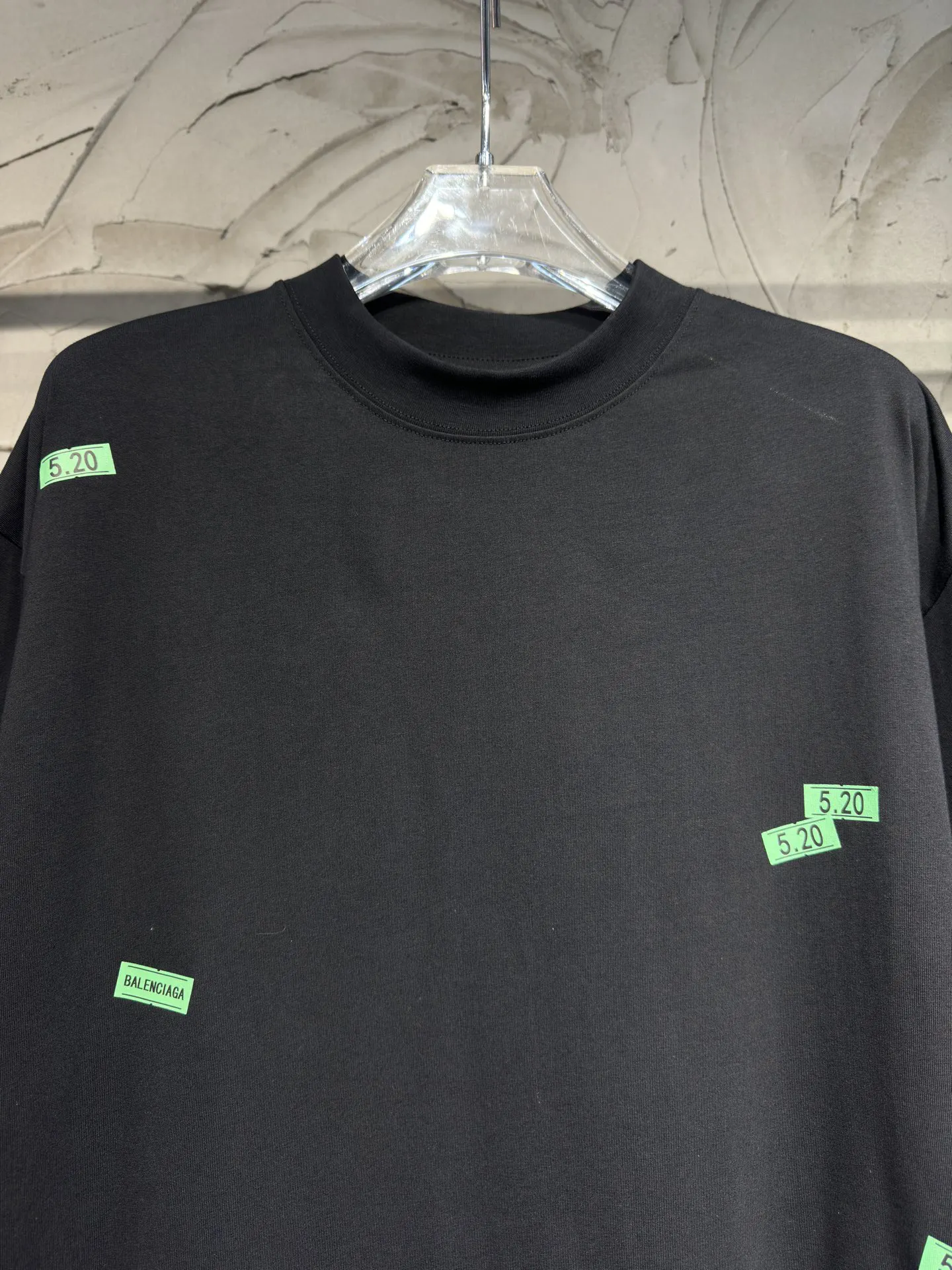Balenciaga 26SS 黑色 T恤