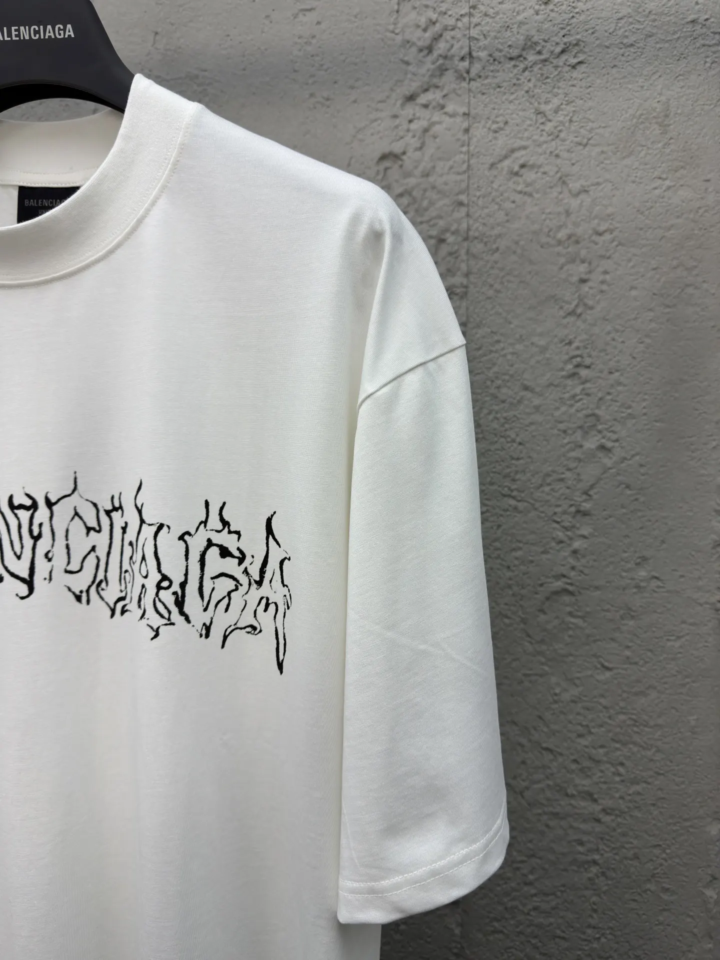 Balenciaga 纯棉 Logo 短袖T恤