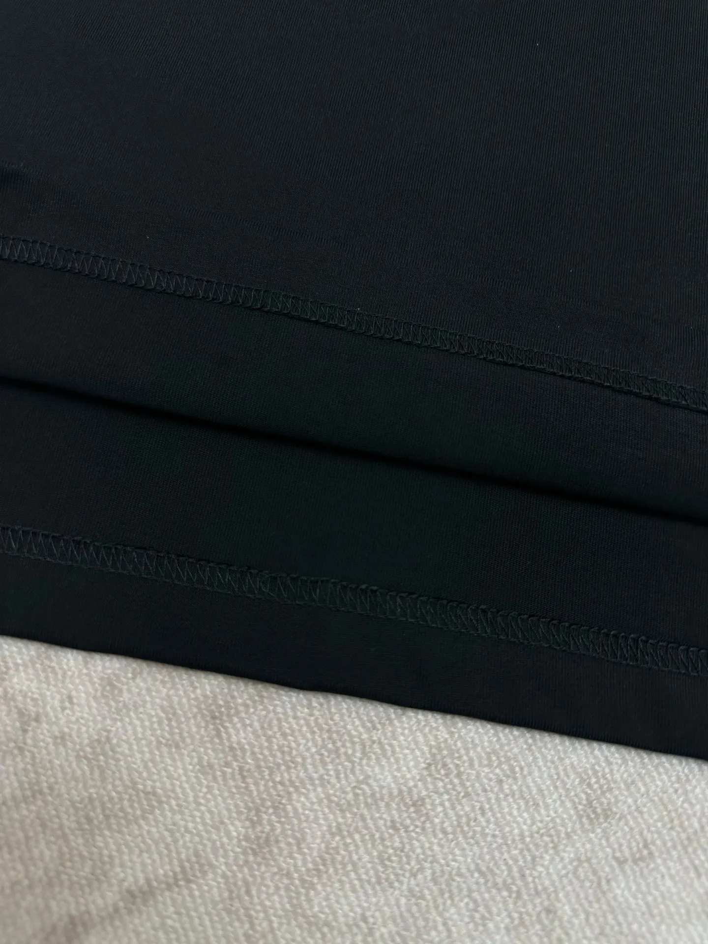 Balenciaga 蓝色 Logo 刺绣 短袖T恤 街头休闲款