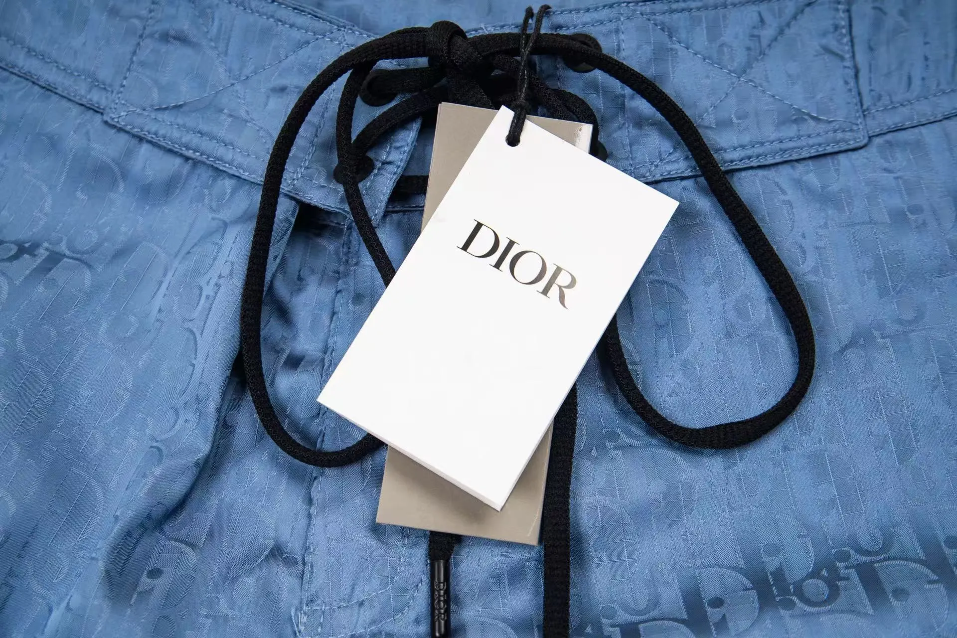 Dior Oblique 黑色提花褲裝 精緻穿搭 短褲