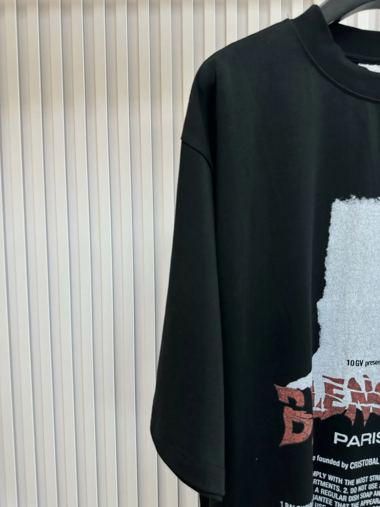 Balenciaga Cotton Short Sleeve T-Shirt Loose