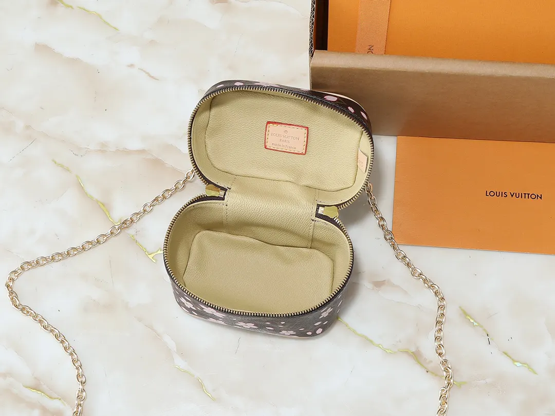 Louis Vuitton Cosmetic Pouch Leather