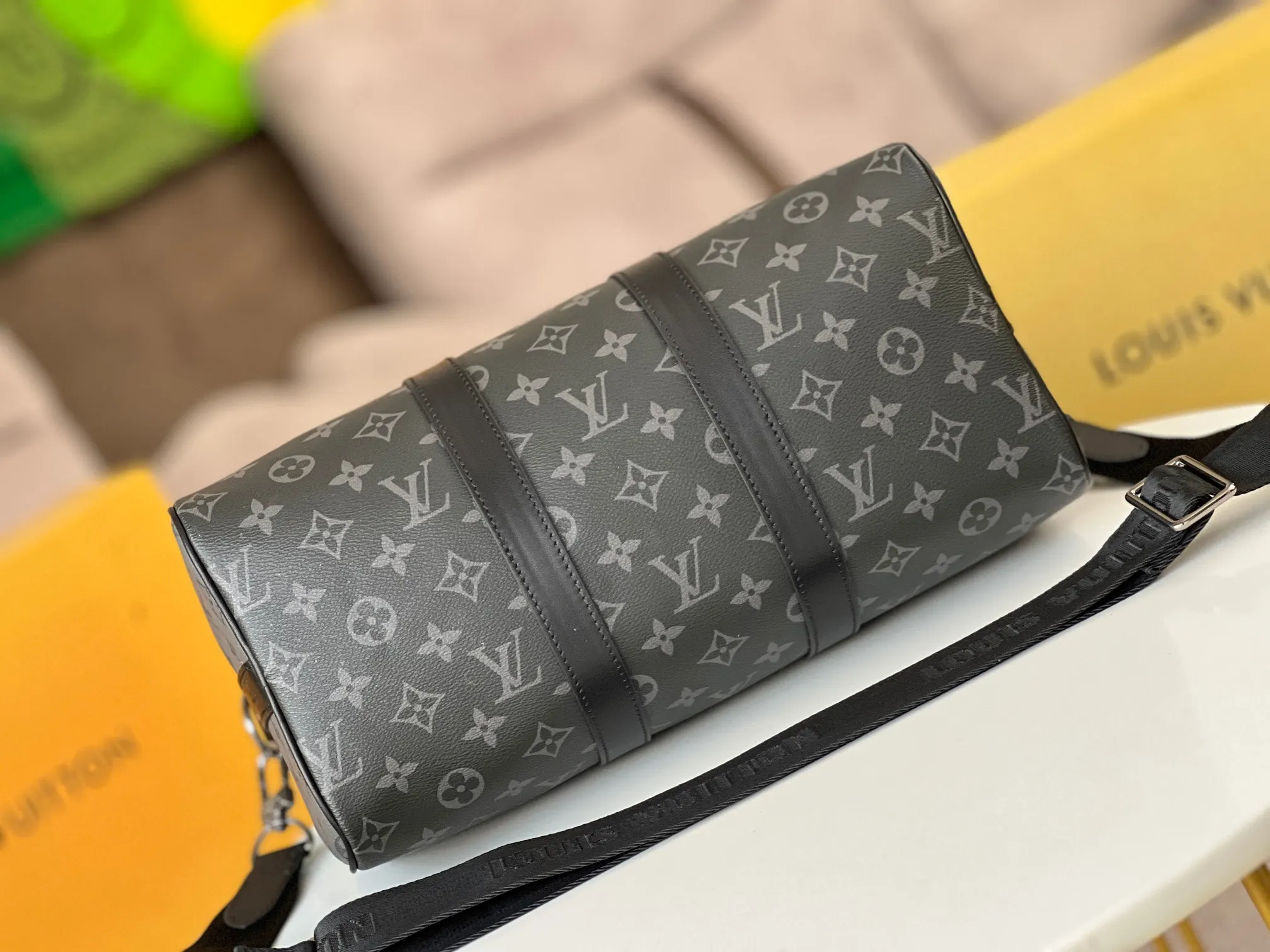 Black Fashion Item Travel Canvas