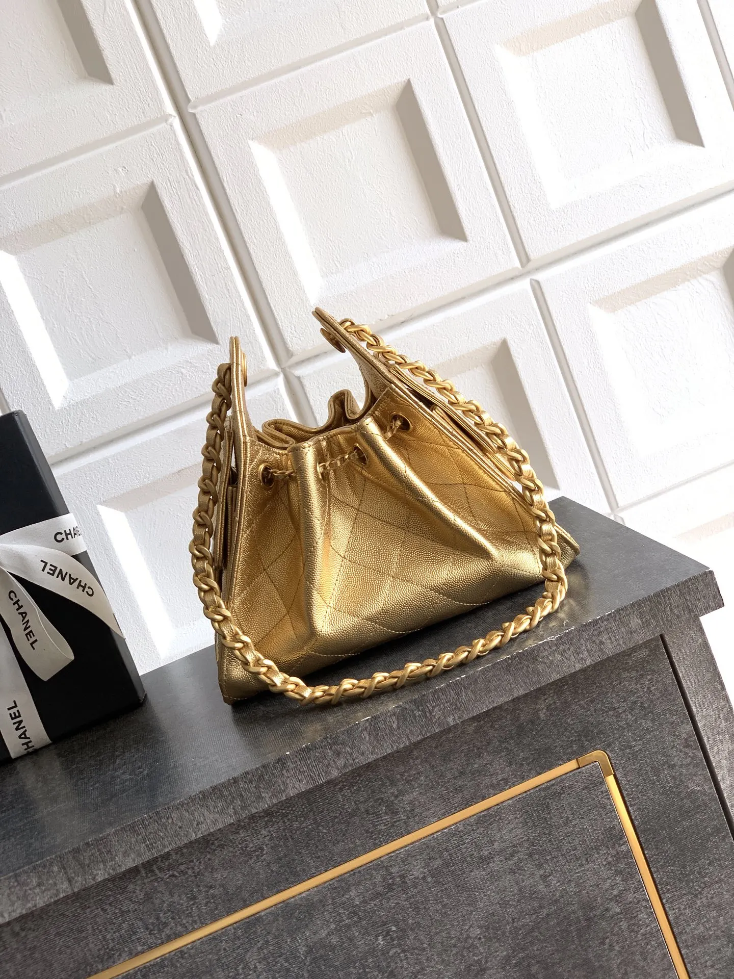 Gold Chain Bag