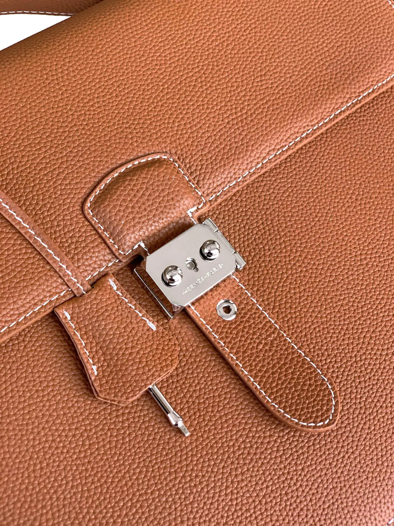 Yellow Briefcase Business Commuter Leather