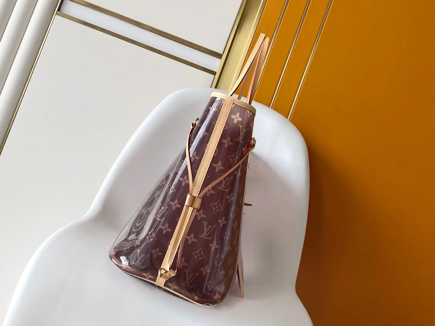 Neverfull 棕色 藍色 牛皮 托特包 大容量托特款