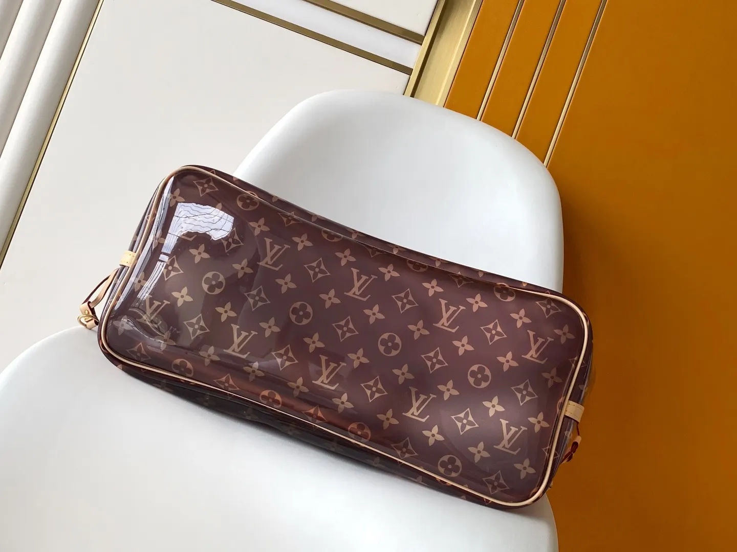 Neverfull 棕色 藍色 牛皮 托特包 大容量托特款