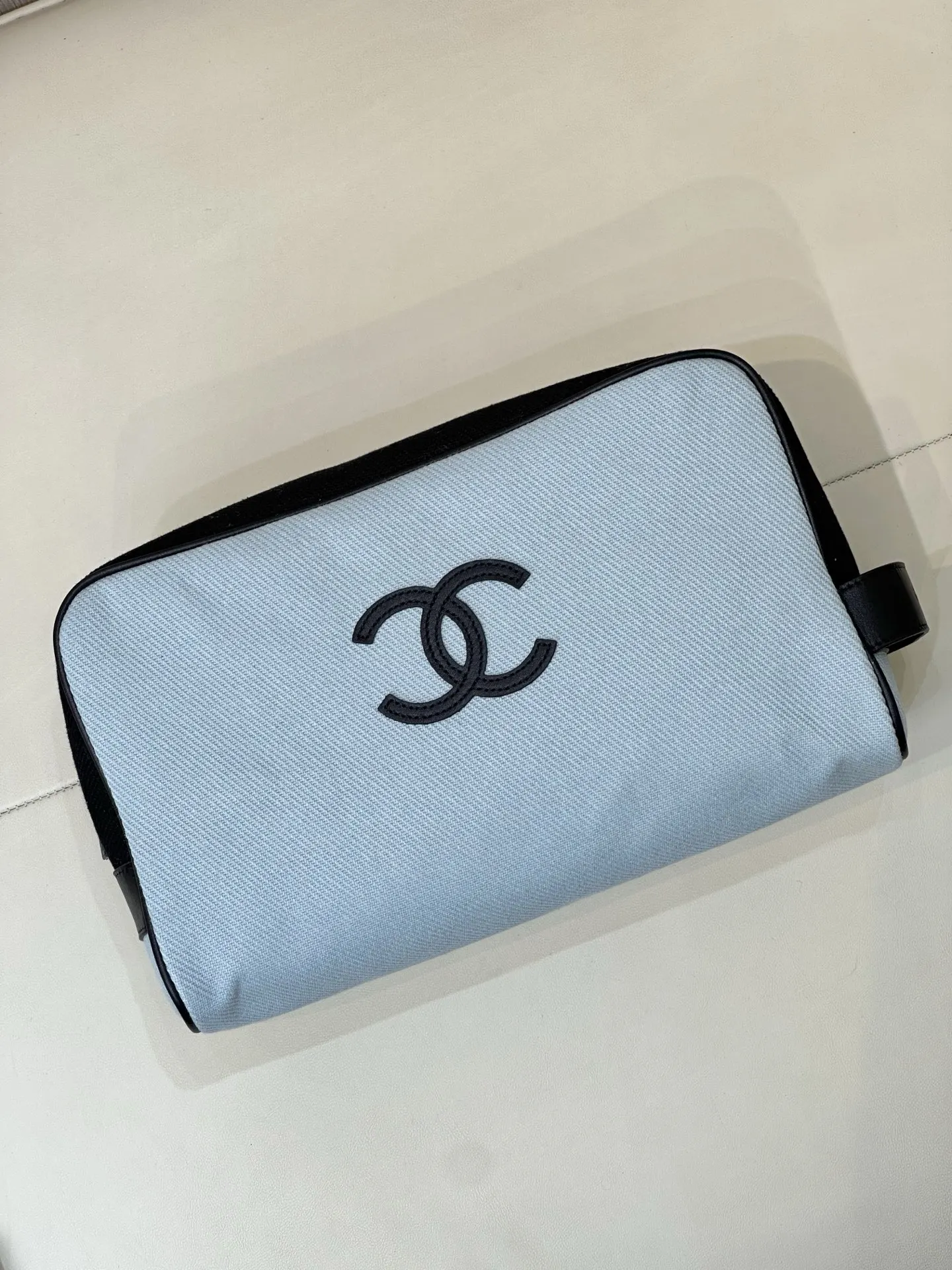 Blue Cosmetic Pouch