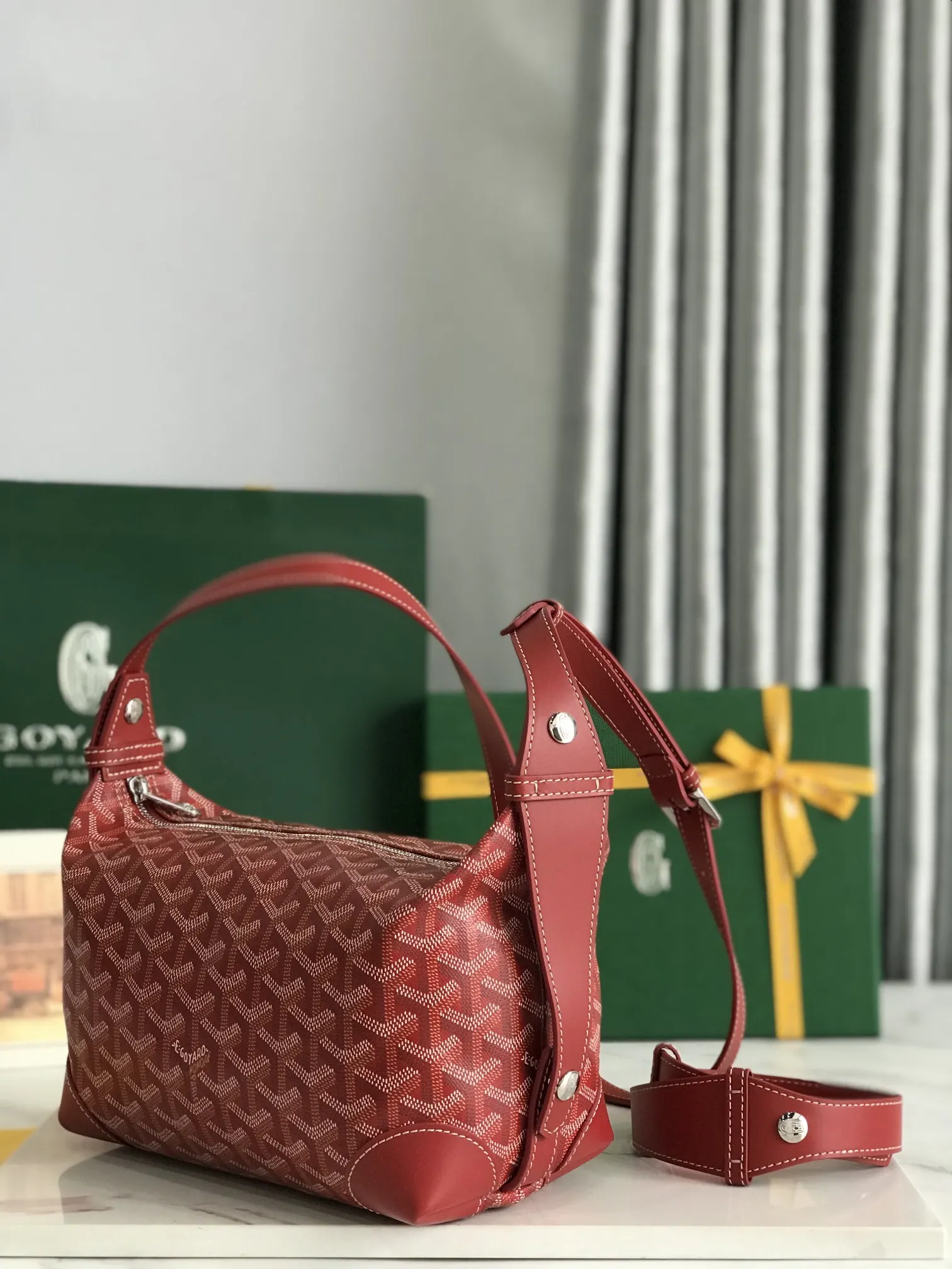 Goyard 戈雅 化妝包Boeing 化妝包收納袋 内里有 手拿包 精致手拿款