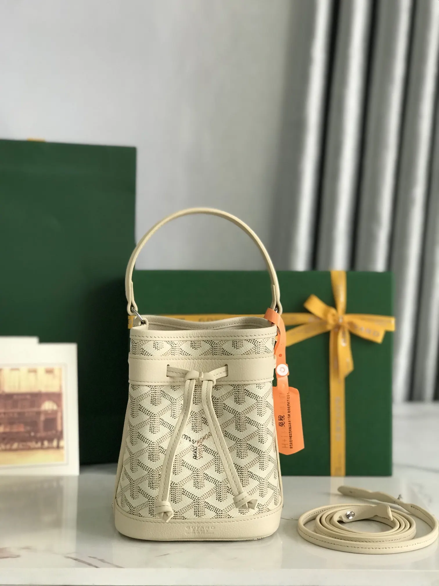 Goyard 皮革 × ×鼎鼎戈雅 水桶包 休闲水桶款