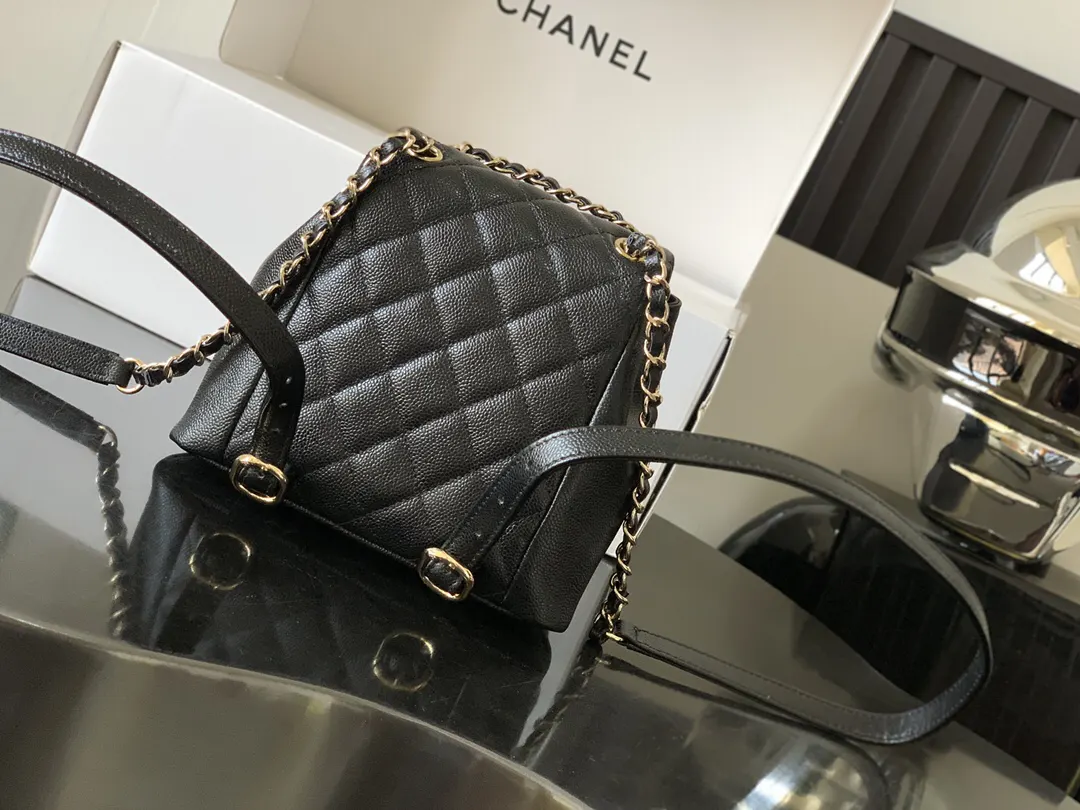 Chanel Backpack Leather