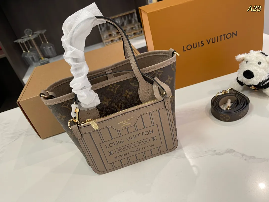Louis Vuitton Monogram Bucket Bag Casual Leather