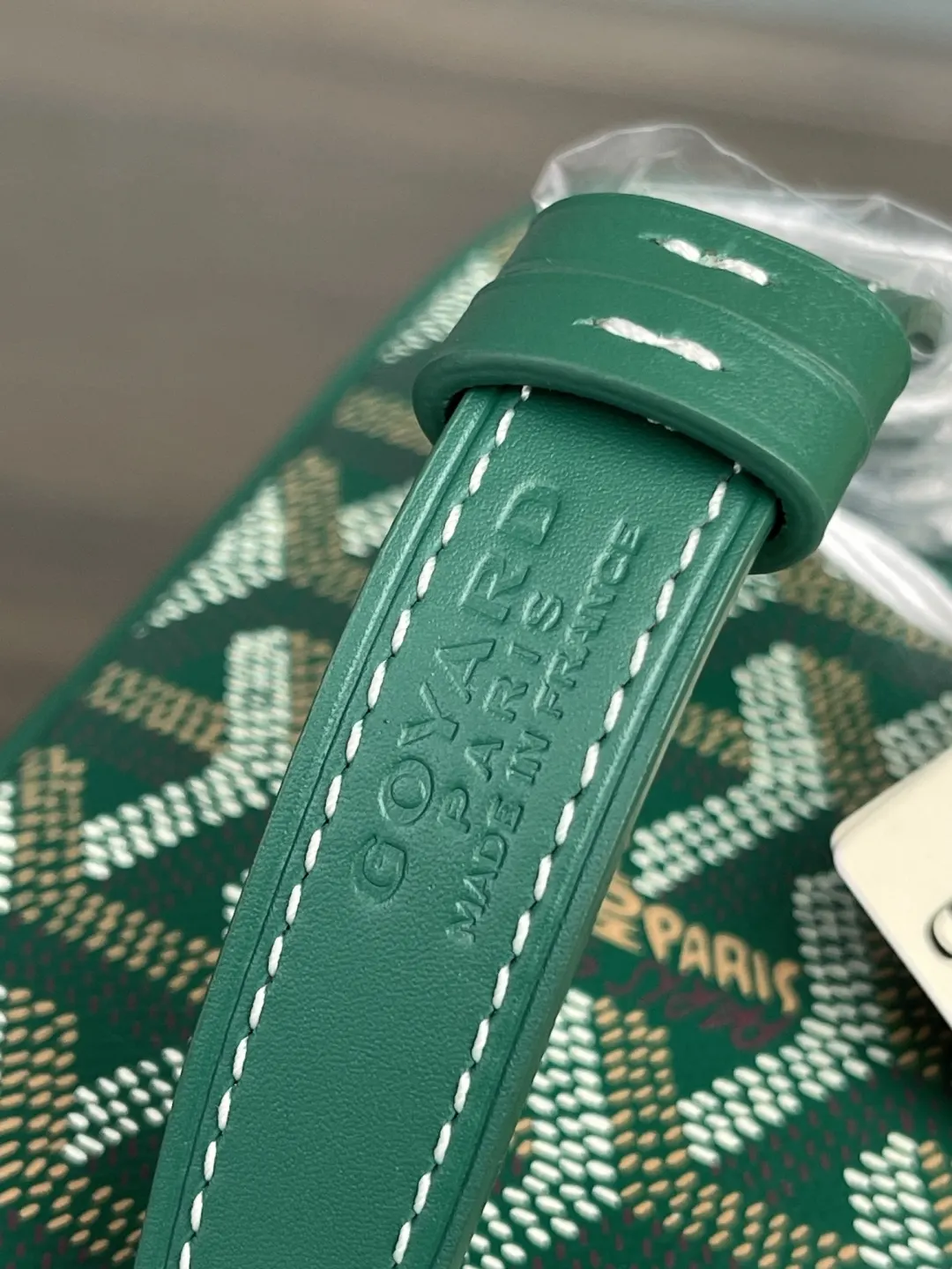 Goyard 綠色 墨綠 小牛皮 化妝包 便携收納款