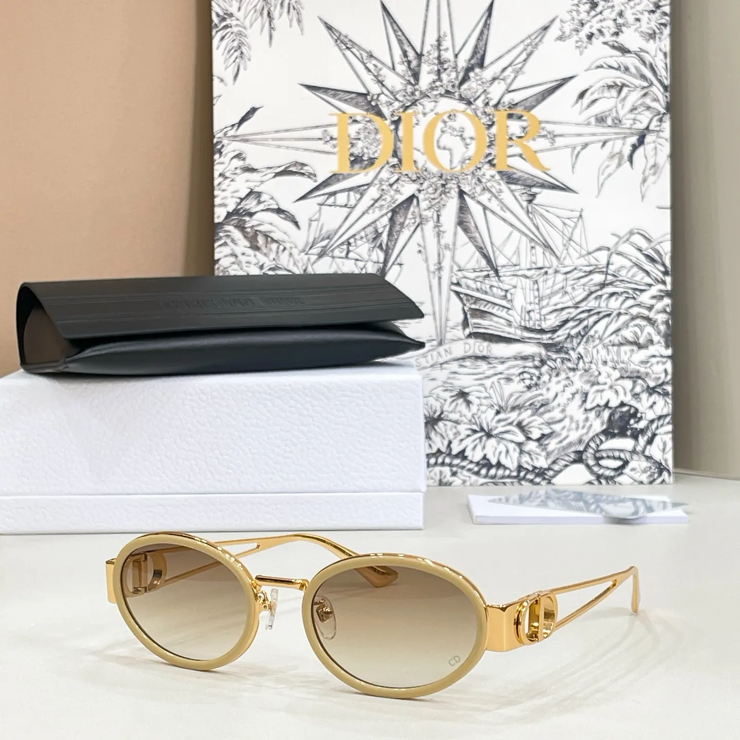 Dior Bags Portable Messenger Models Sunglasses