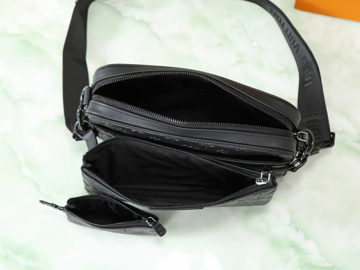 LV Trio Messenger Black And Gray Color Scheme Messenger Bag | ORBUYBAG High-End Fashion Boutique