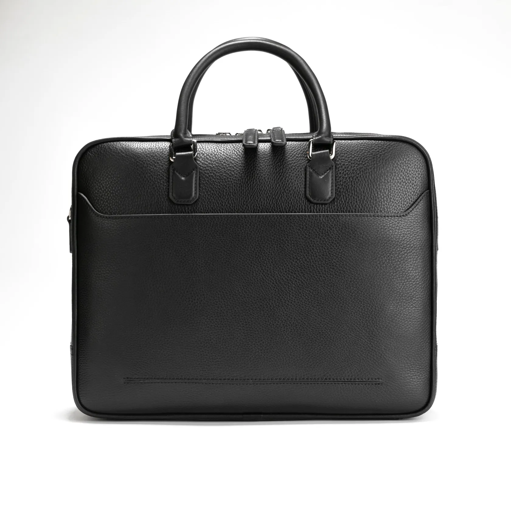 牛皮 MONTBLANC 万宝龙颗粒纹系列双拉公 公文包 商务通勤款