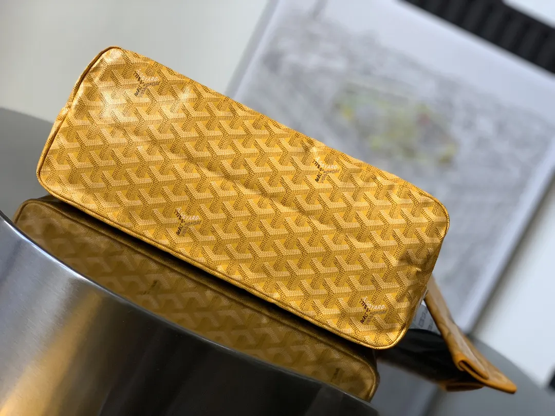 Goyard Hobo 黄色 腋下包 复古腋下背款
