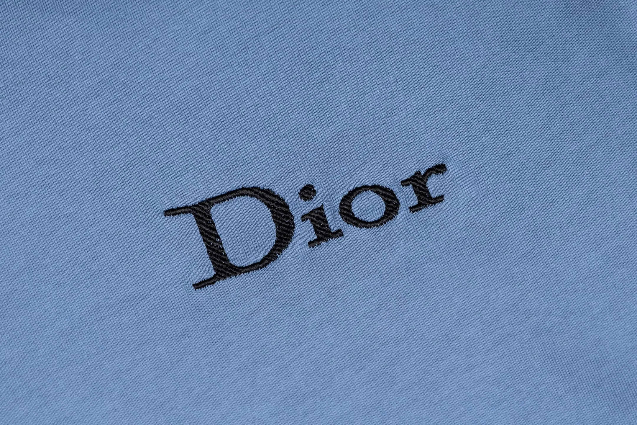 Dior 字母 刺绣 短袖T恤