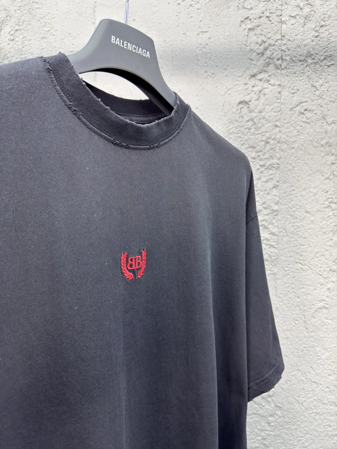 Balenciaga 黑色 Logo 短袖T恤