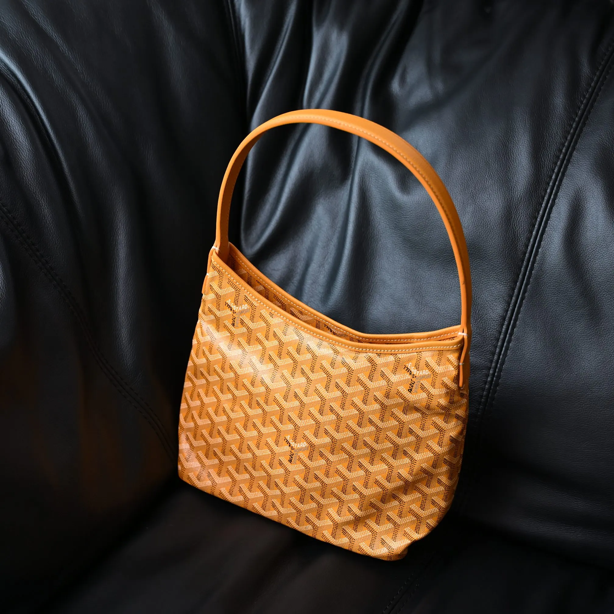 Yellow Tote Bag Leather
