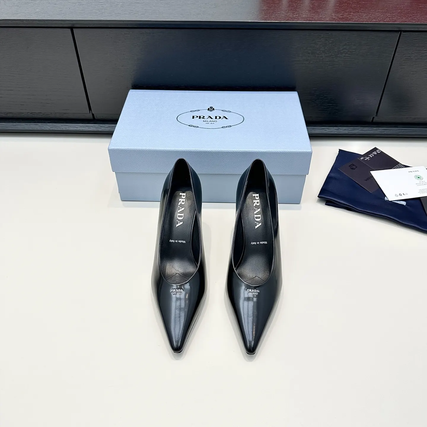 Prada 单鞋 舒适 高跟鞋