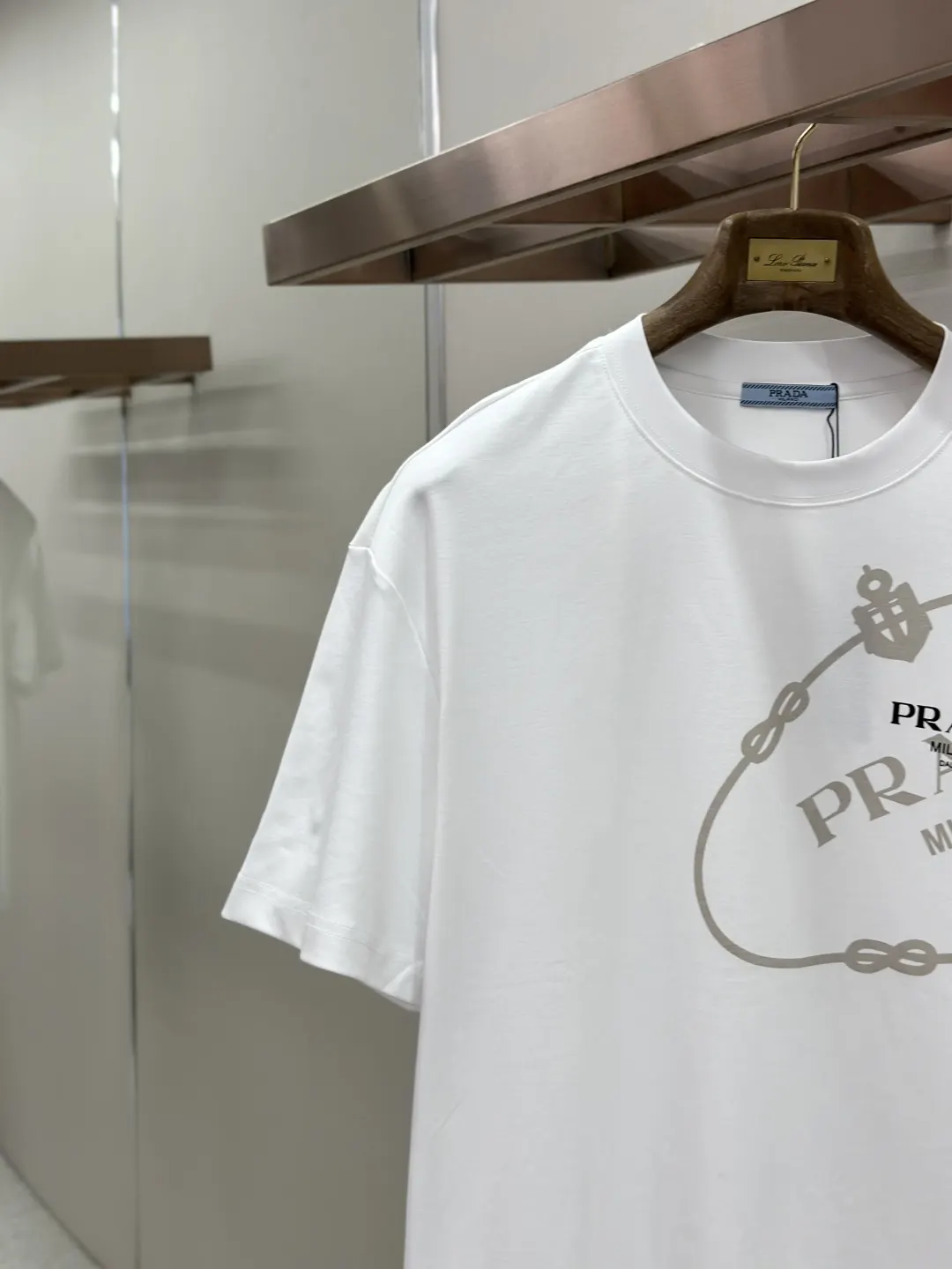 Prada 棉质 Logo 短袖T恤