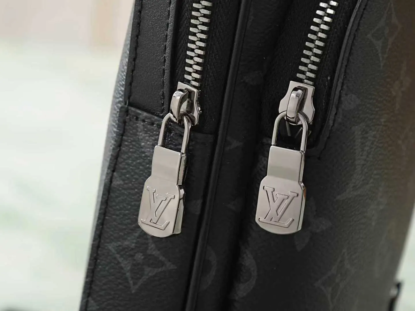 Black Organizer Pouch Travel Canvas