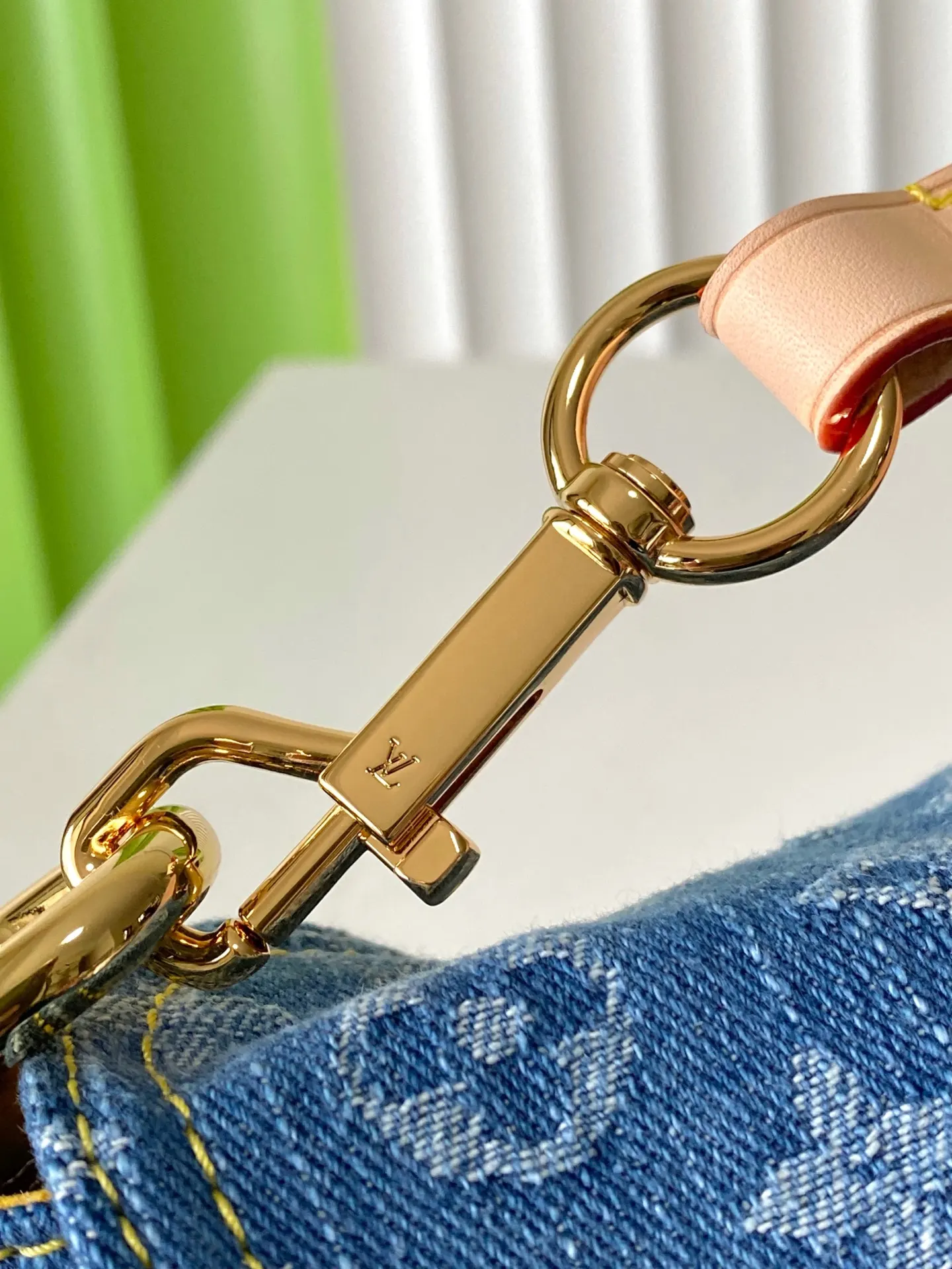 Blue Top Handle Bag Lightweight