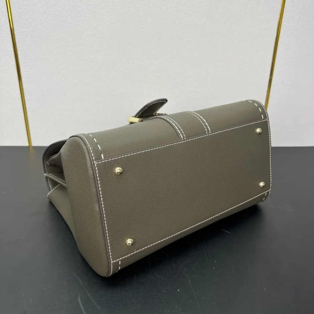 Louis Vuitton Top Handle Bag Commuter Leather